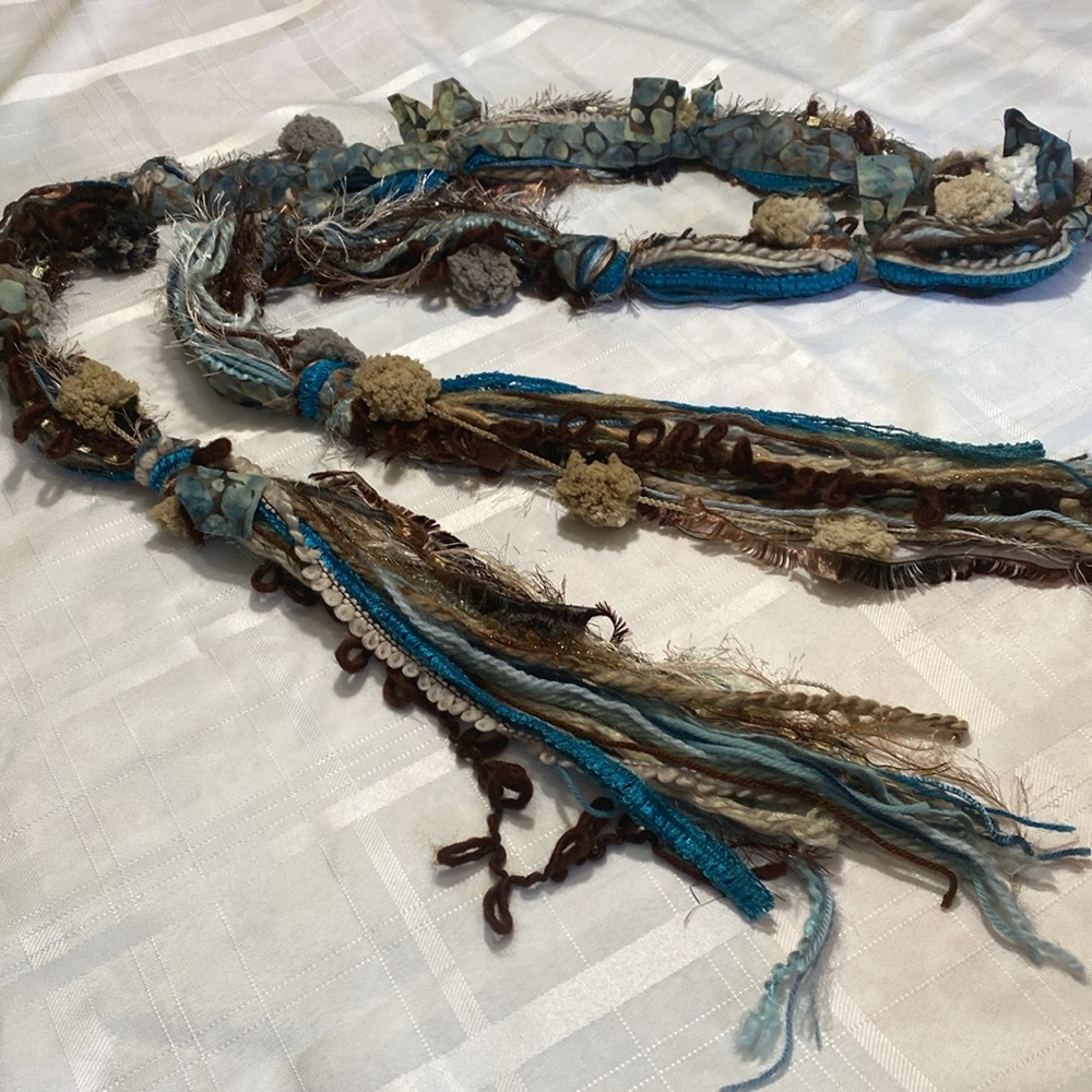 Artisan Textured Scarf - Picture 10 of 10